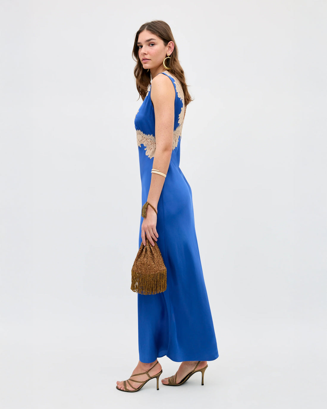 Lysandra Dress - Iris Blue
