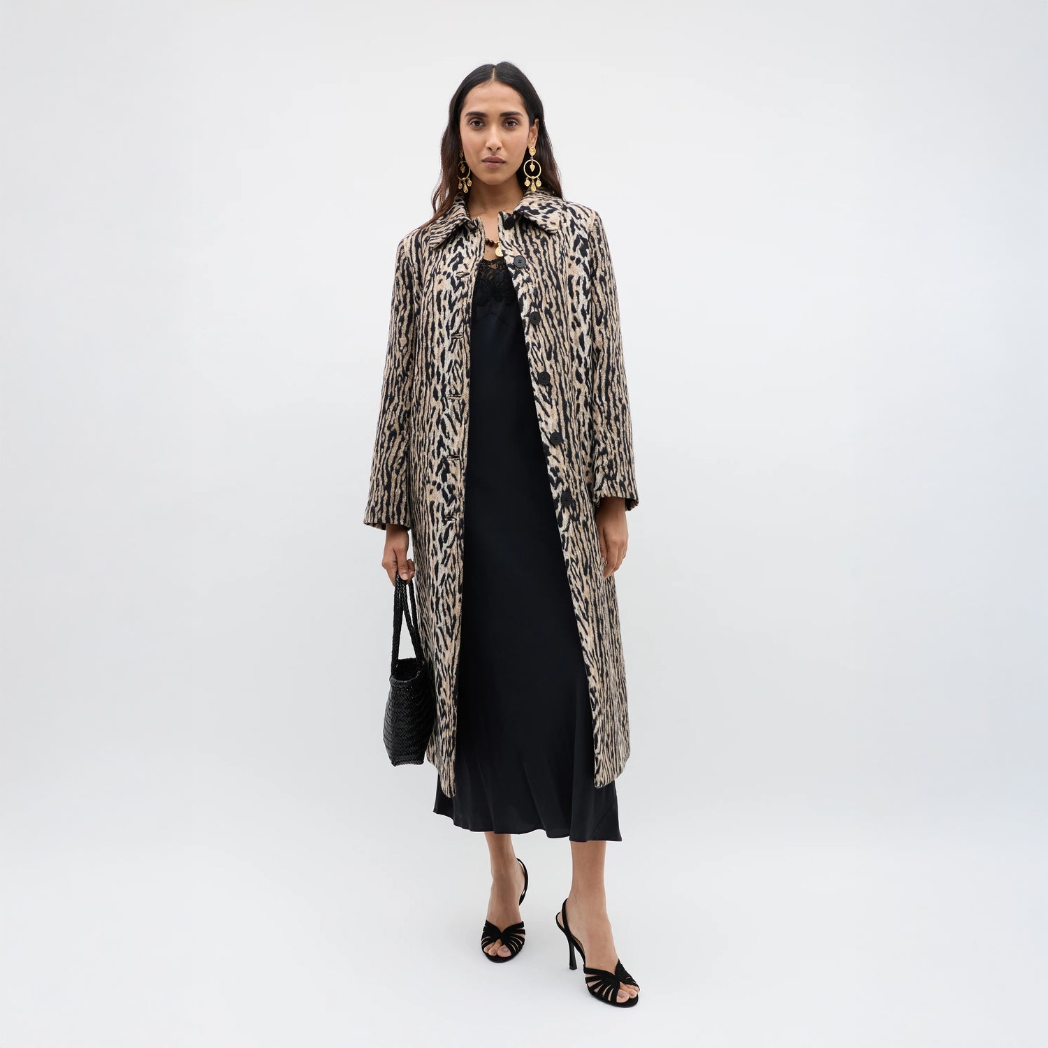 Milly Coat - Bohemia Leopard