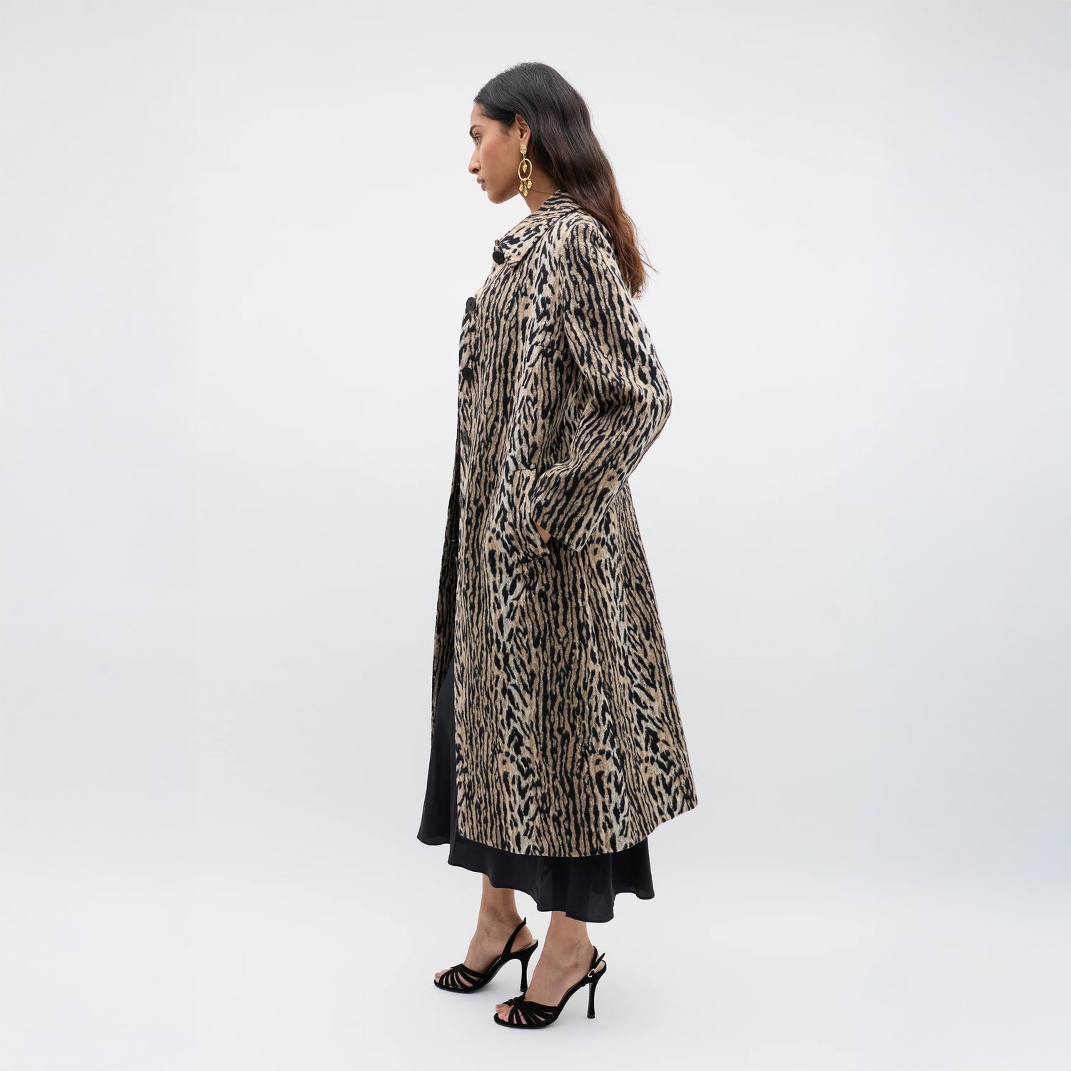 Milly Coat - Bohemia Leopard