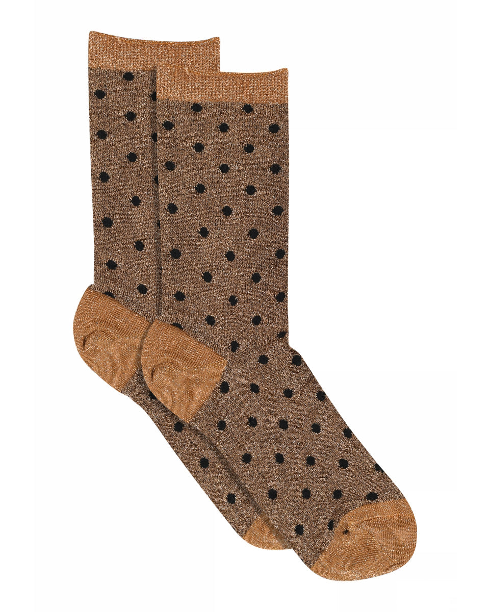 Donna Glitter Socks - Celery Green