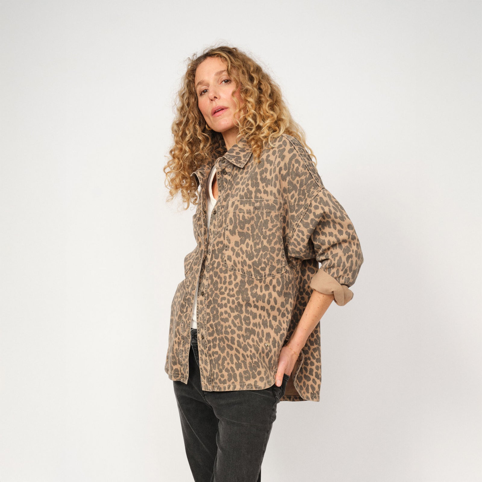 Emme Leo Shirt - Leopard Print