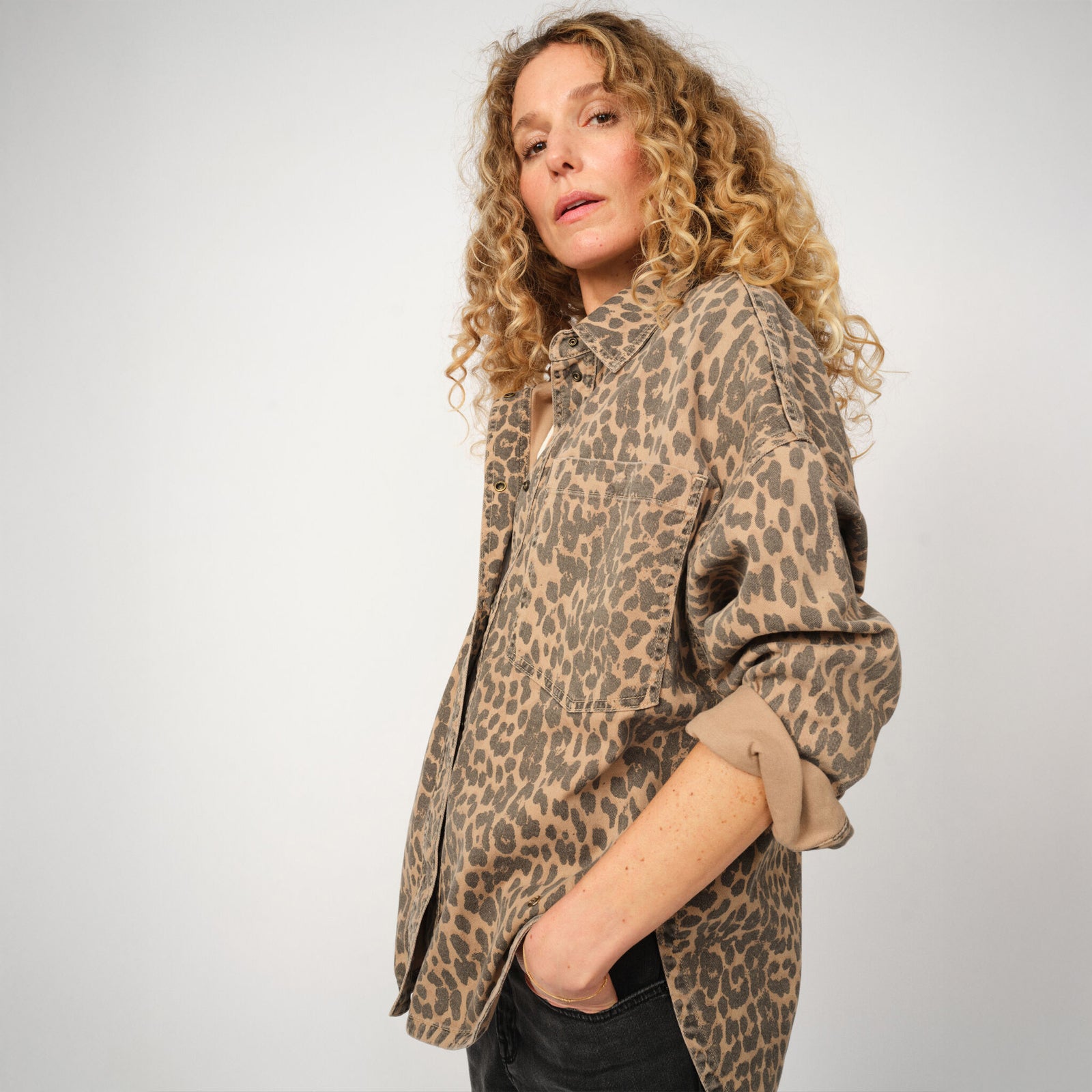Emme Leo Shirt - Leopard Print
