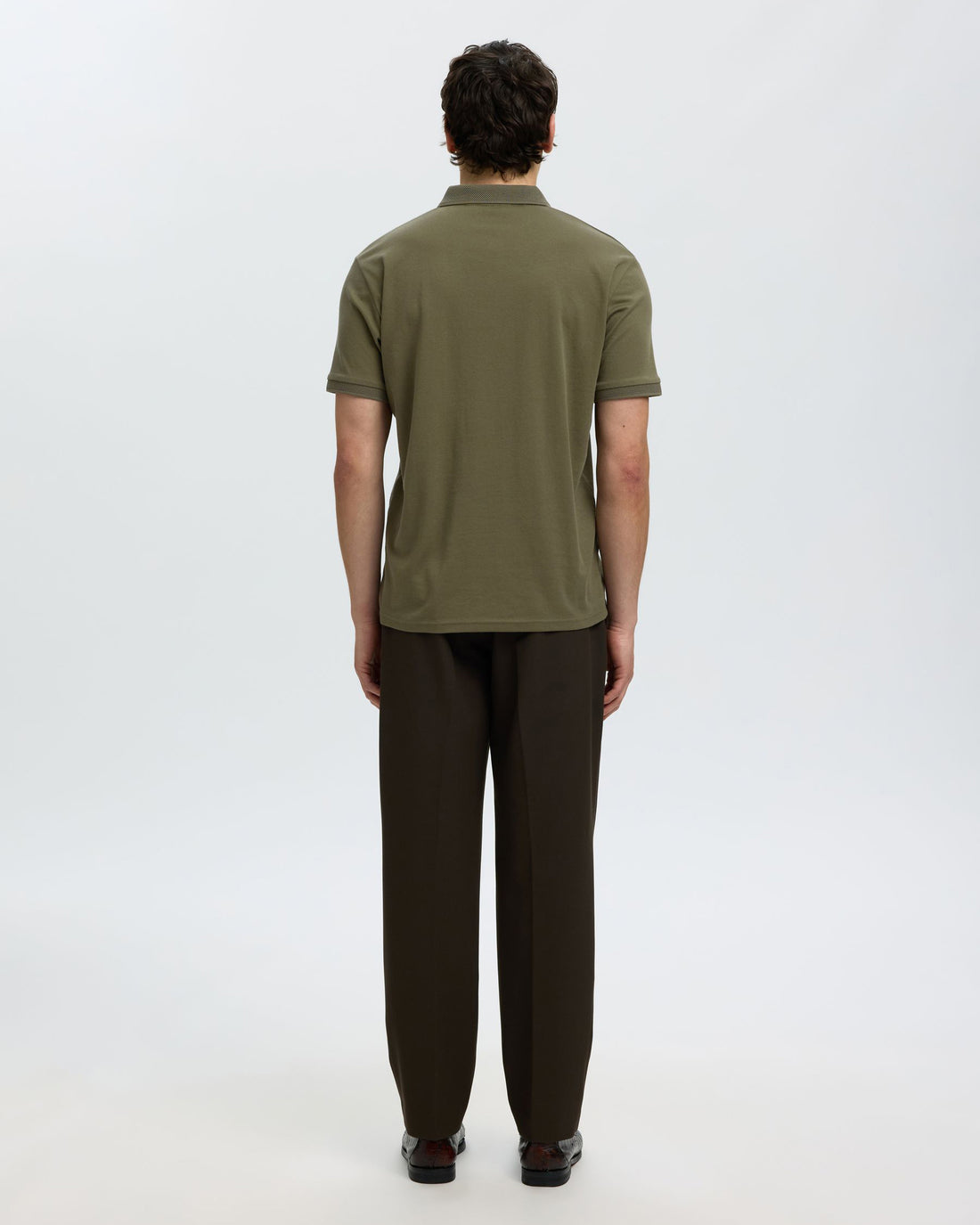 Fave Button Short Sleeve Polo Noos - Kalamata