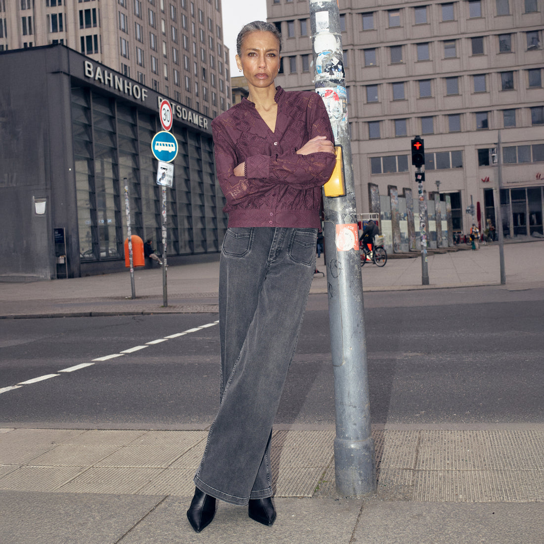 Colette Deluxe Jeans - Grey