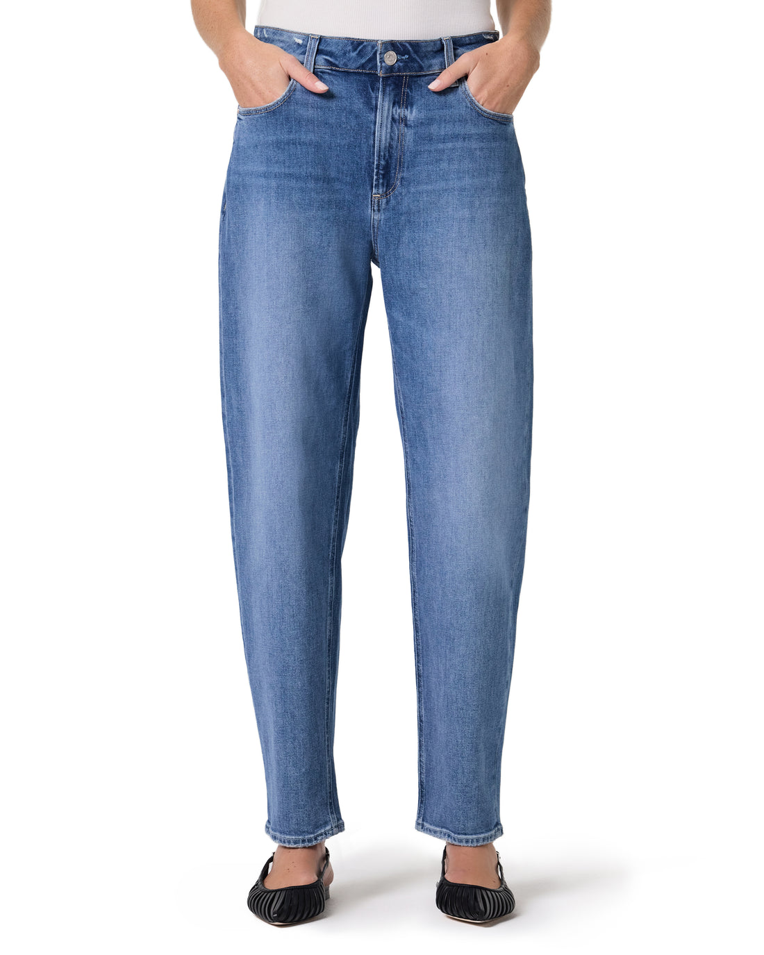 Alexis Barrel Leg Jean - Poet