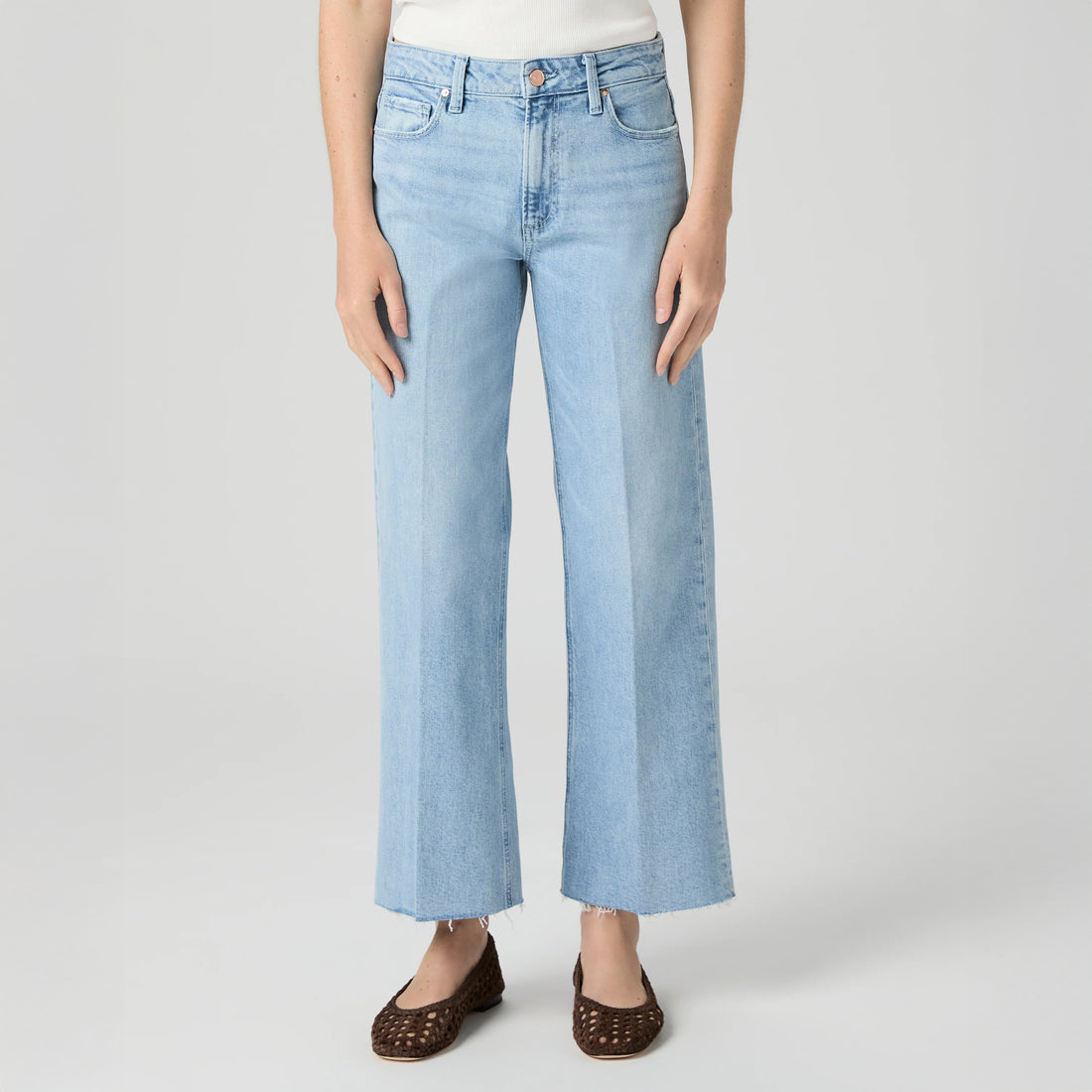 Leenah Ankle Raw Hem Reverse Seamed Beltloops - Brightside