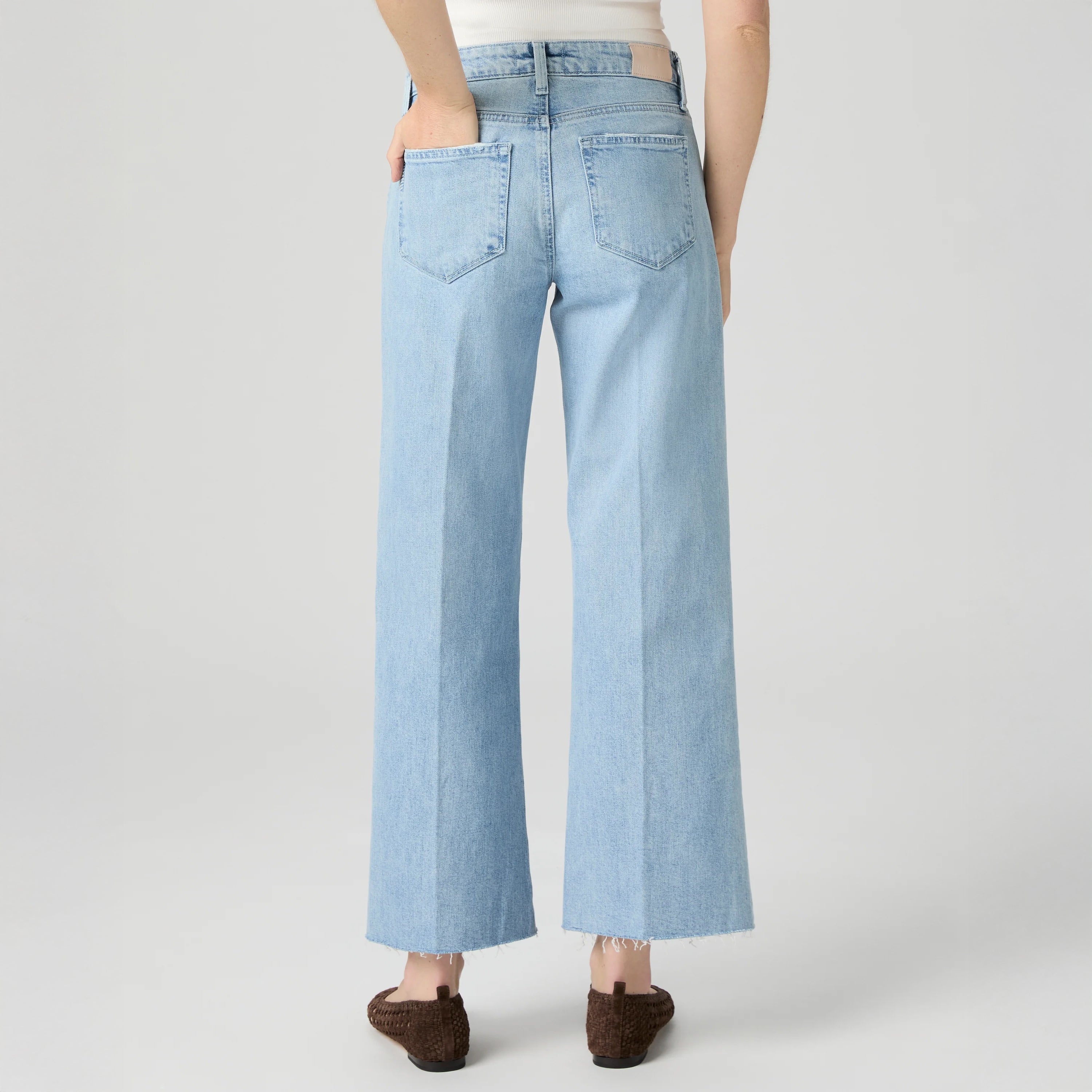 Leenah Ankle Raw Hem Reverse Seamed Beltloops - Brightside