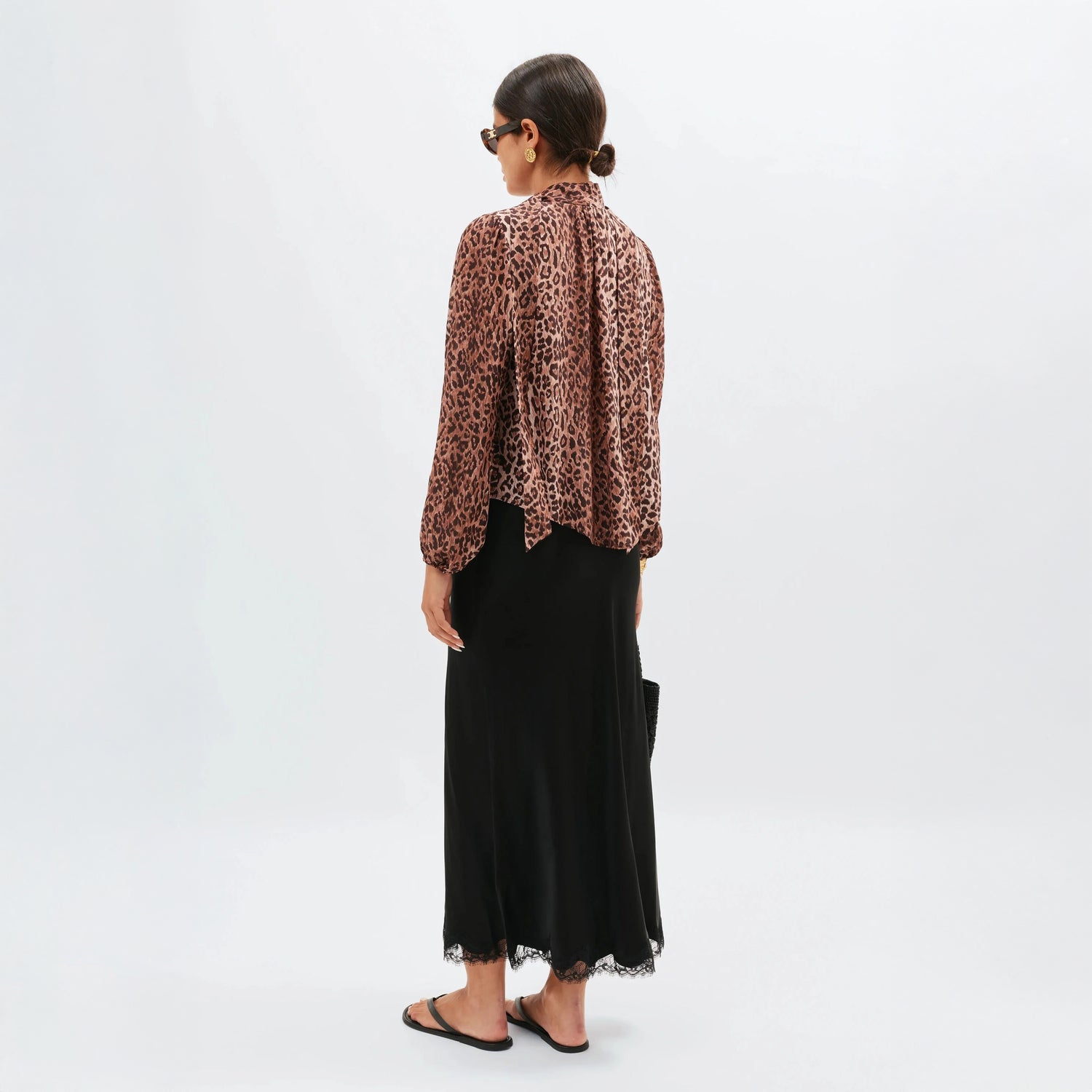 Moss Blouse - Leopard
