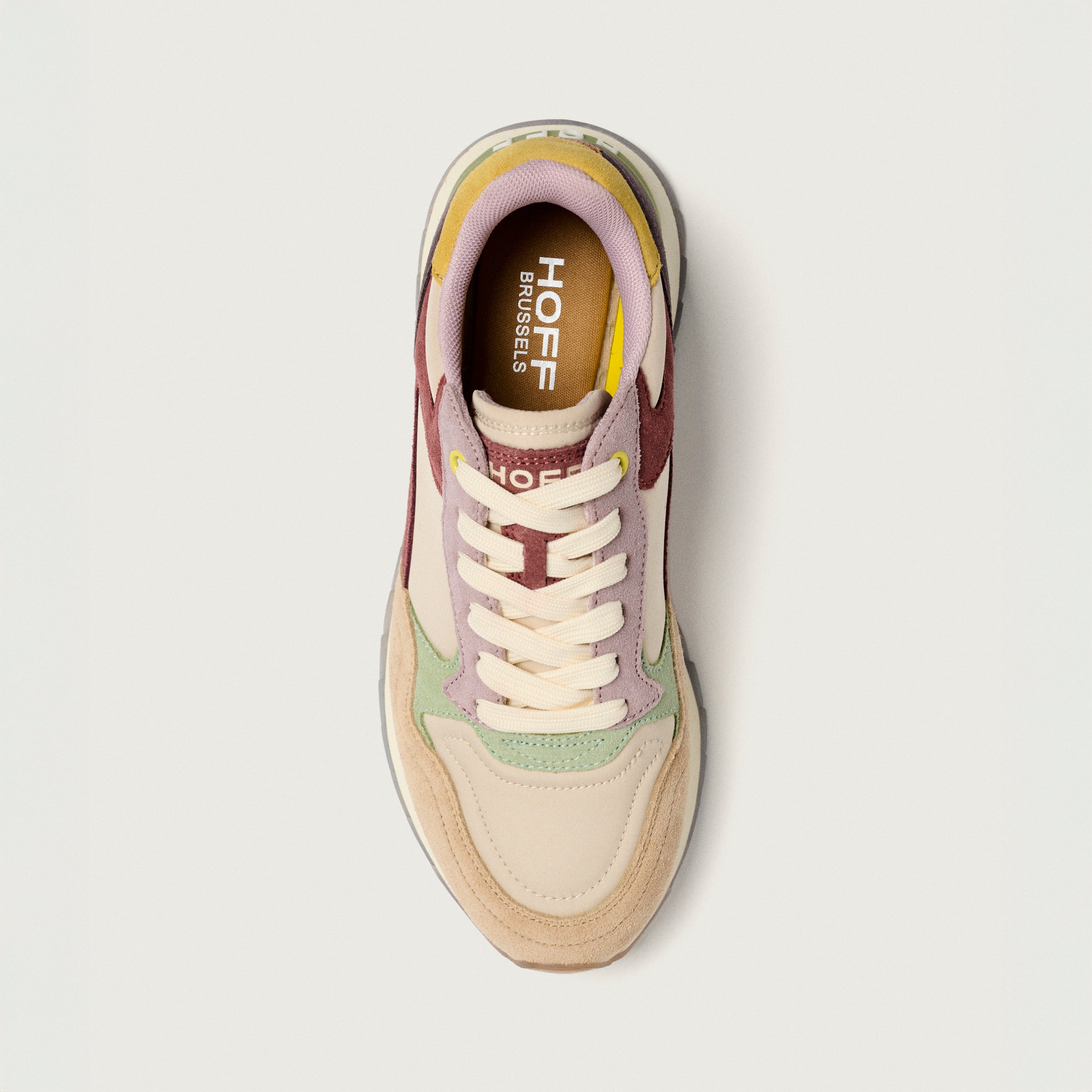 Brussels - Cream/Pink/Blue