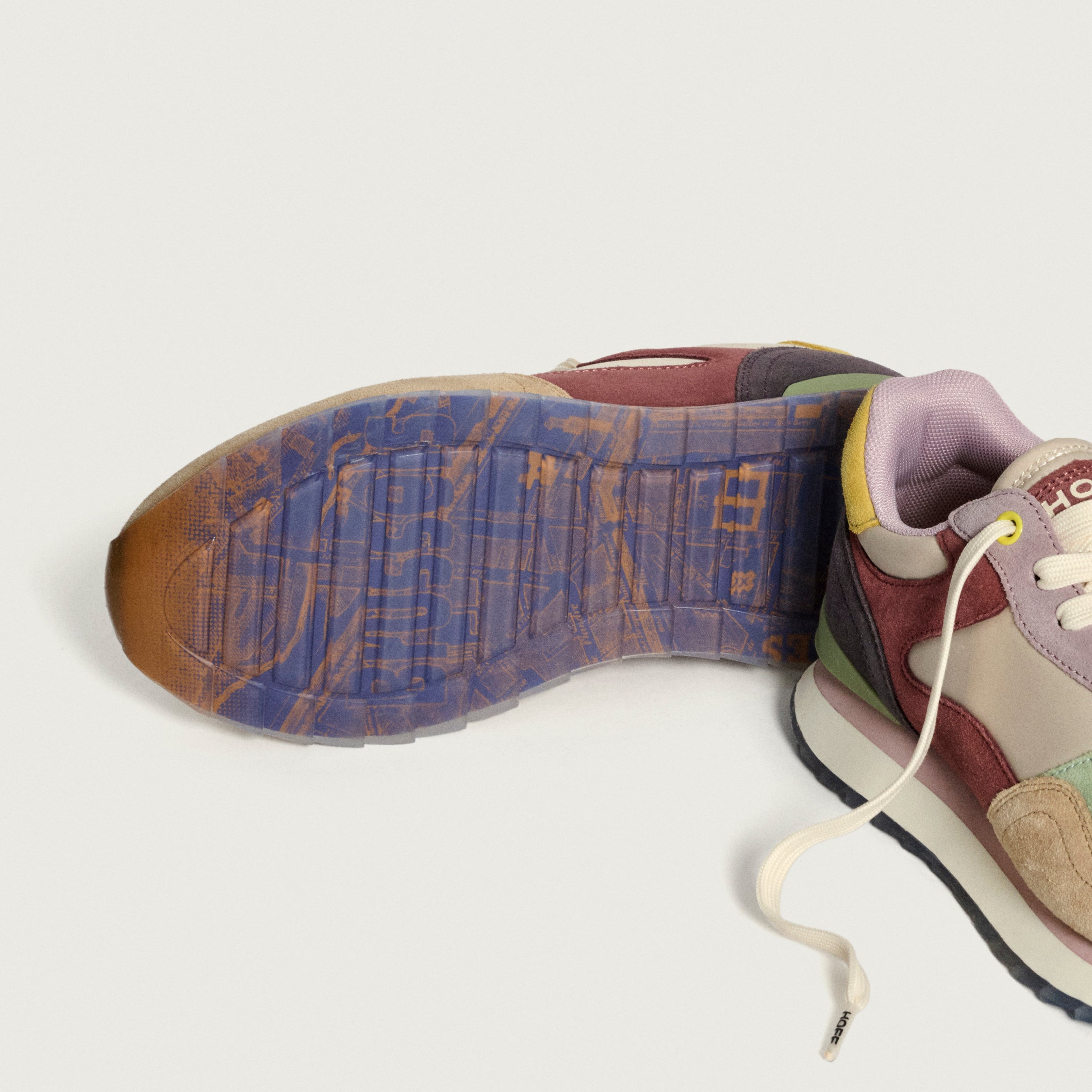 Brussels - Cream/Pink/Blue