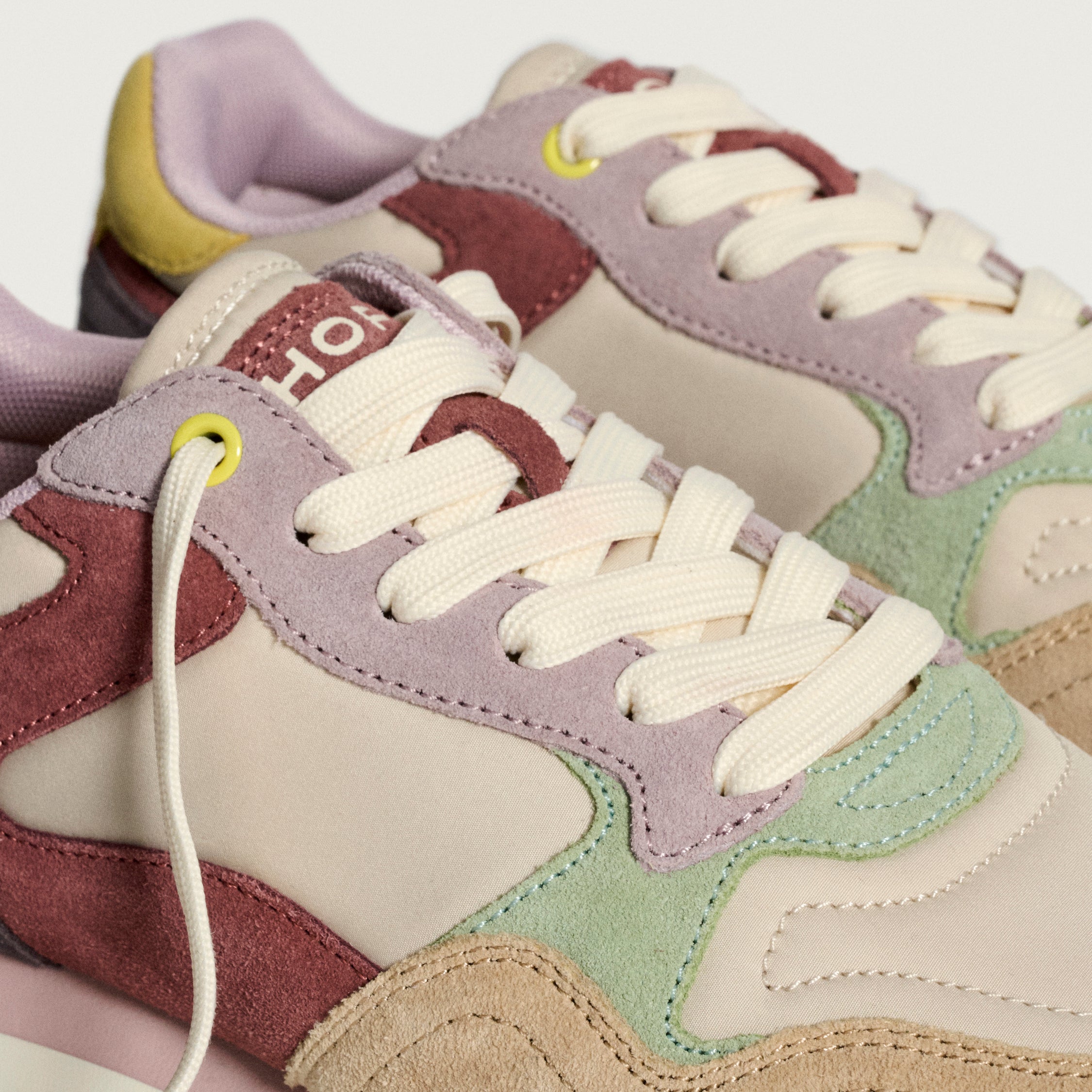Brussels - Cream/Pink/Blue