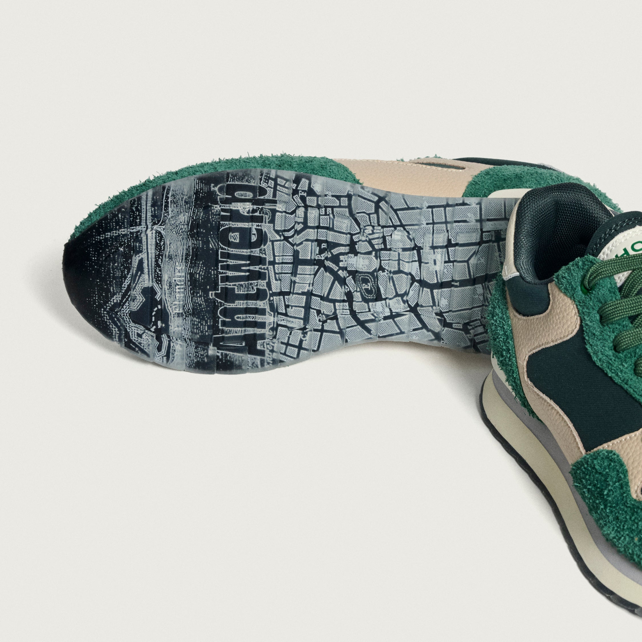 Antwerp Man - Green/White