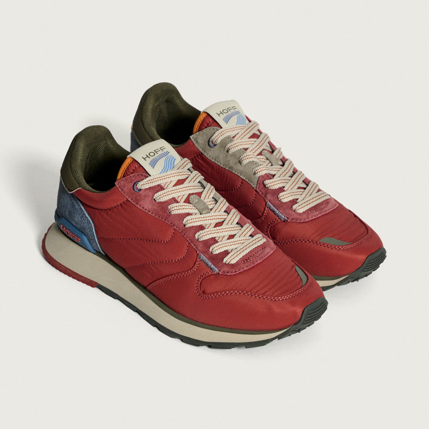 Track & Field Burgundy Man - Burgundy/Blue