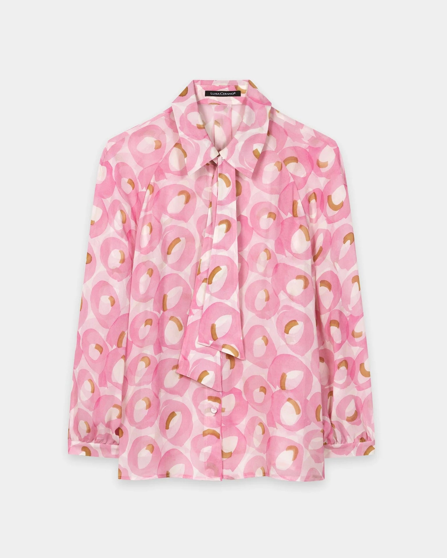 Retro Print Shirt - Retro Print Pink