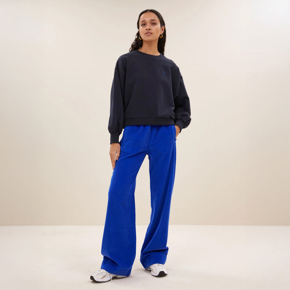 Mees Cord Pants - Surf Blue