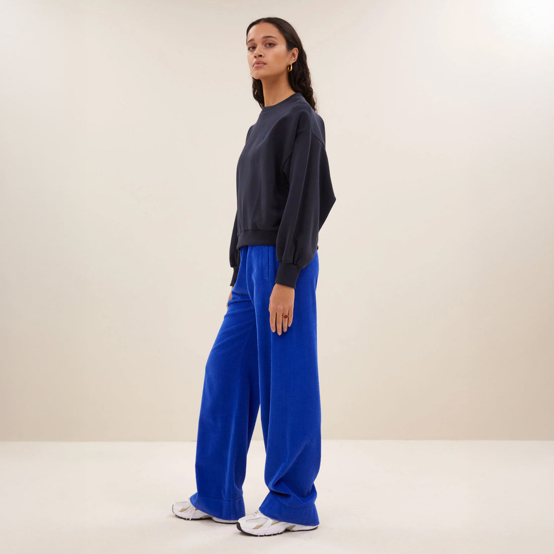 Mees Cord Pants - Surf Blue