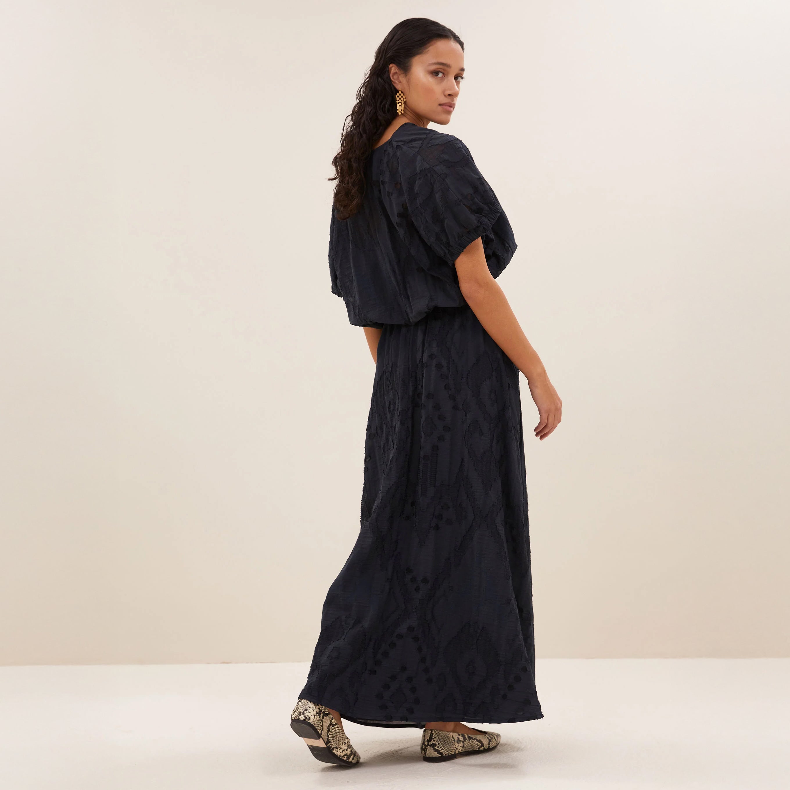 Mabel Mist Blouse - Midnight