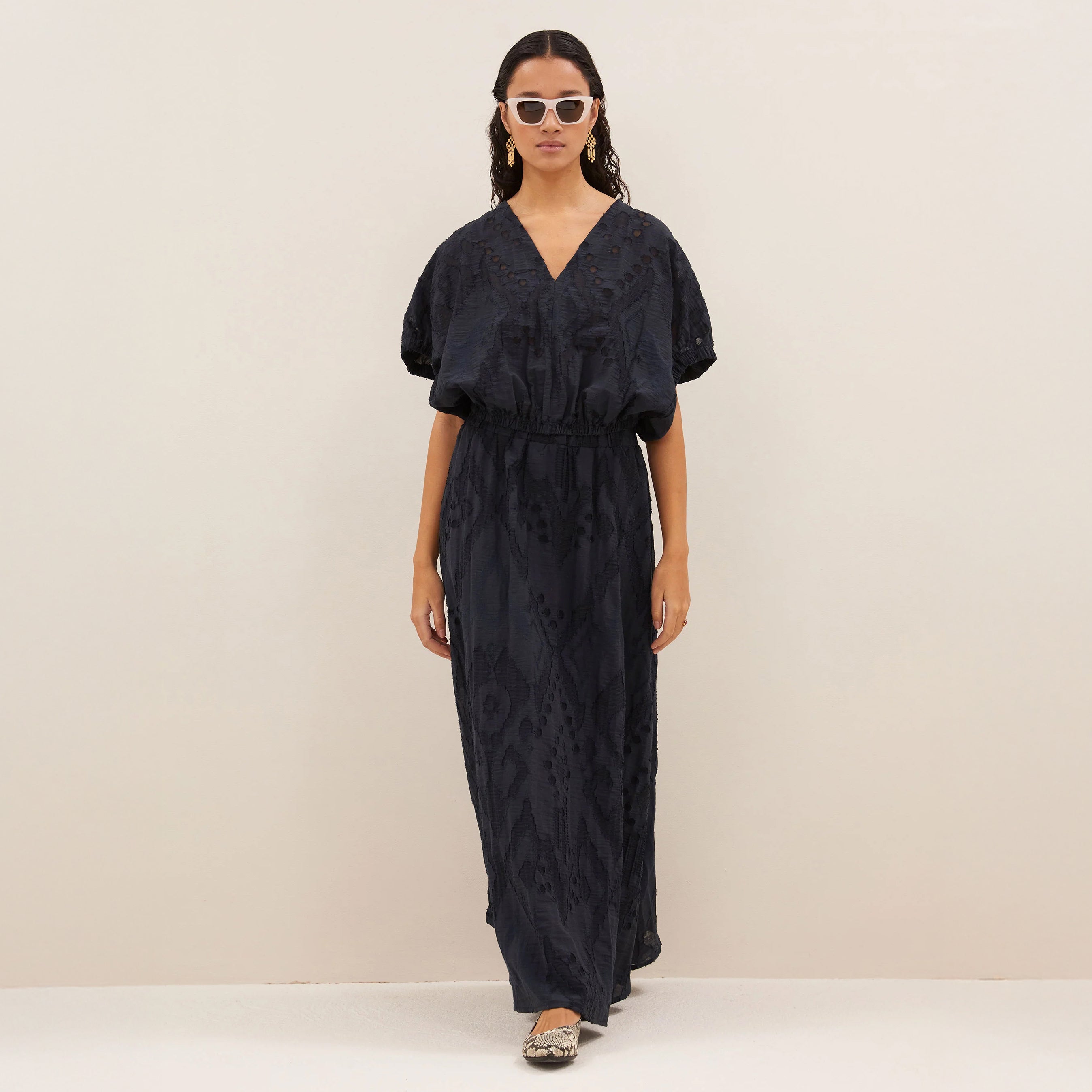 Mabel Mist Blouse - Midnight