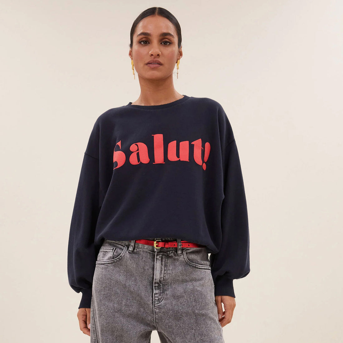 Salut Sweater - Midnight