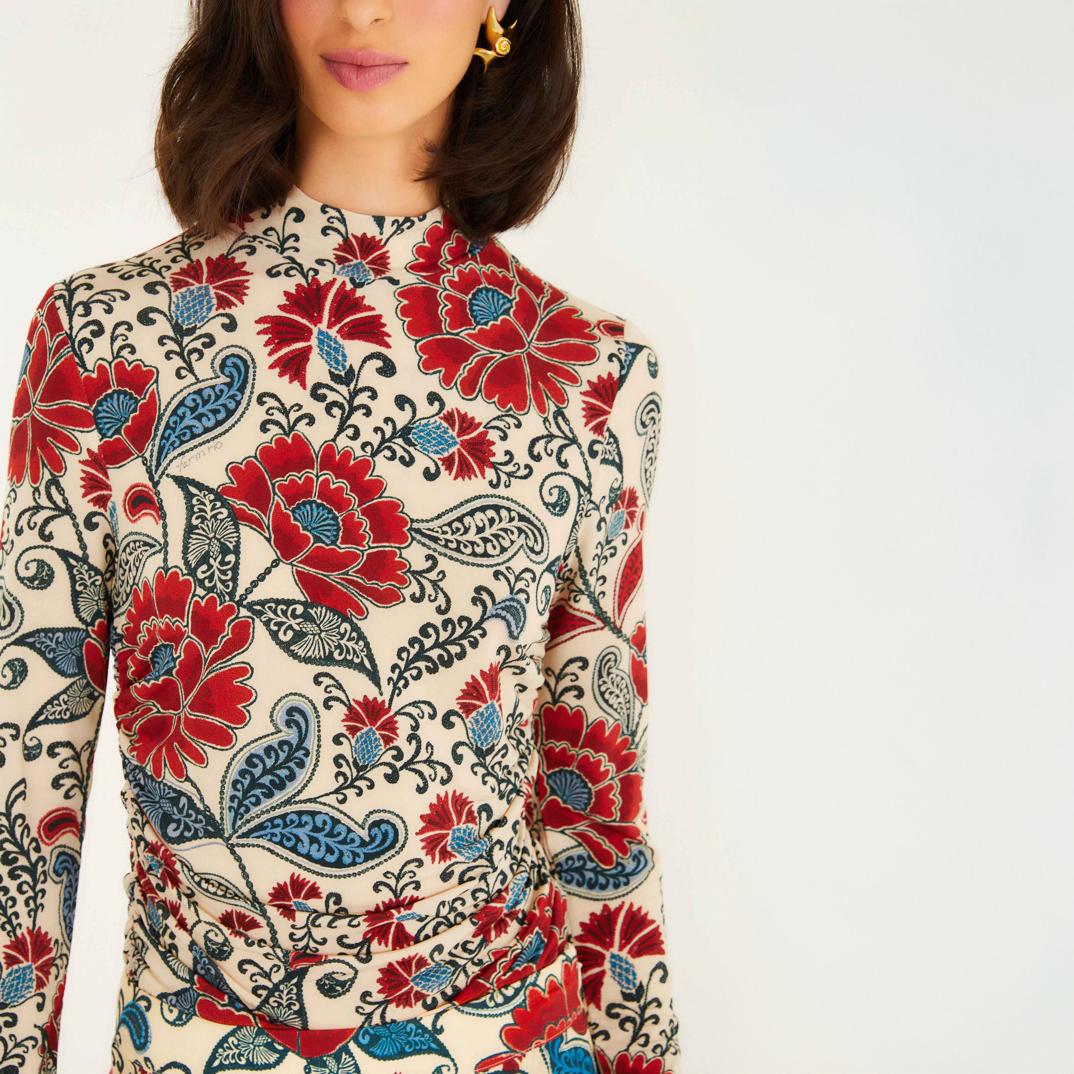 Jersey Blouse - Francesca Sand