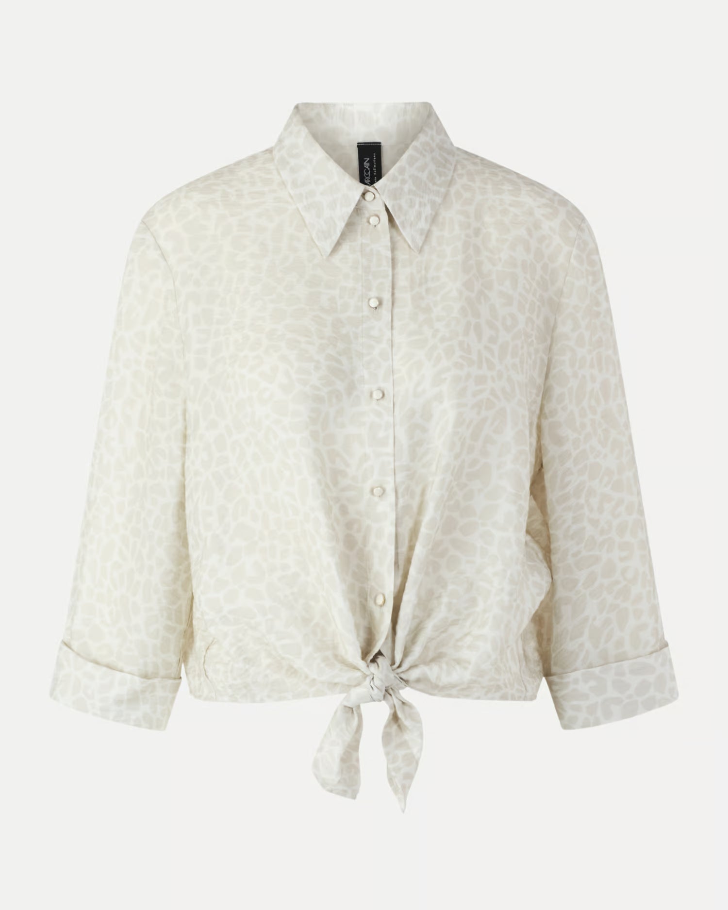 White Ruffle Sleeve Top - White