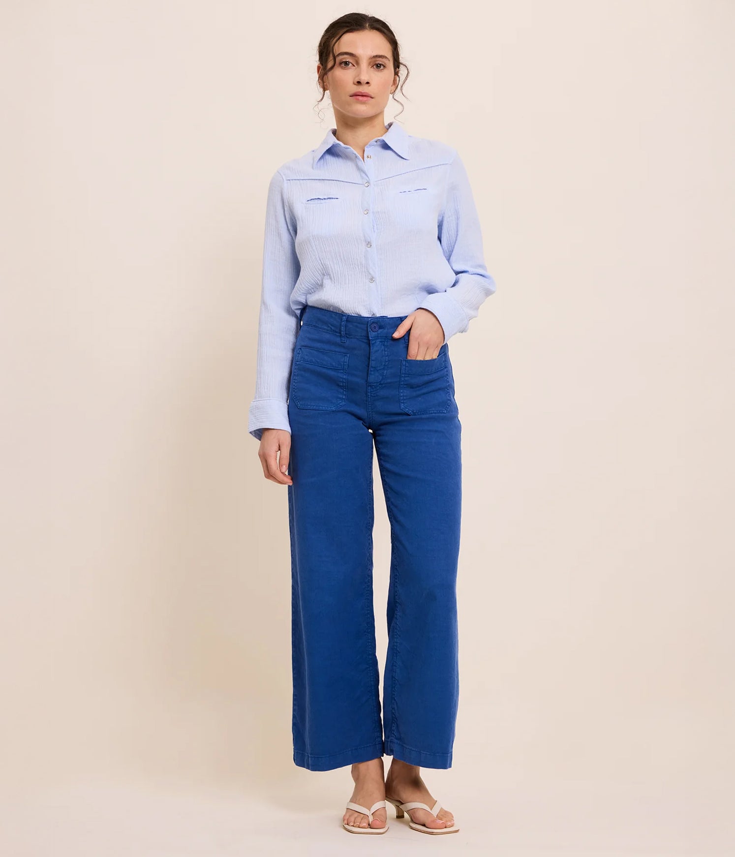 Lucia Trousers - Wave