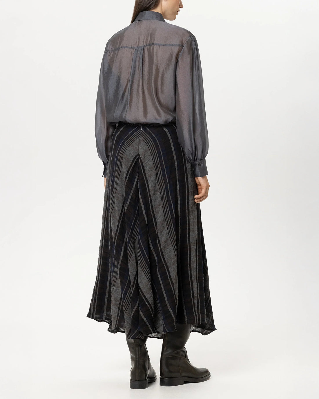 Check Skirt - Multi