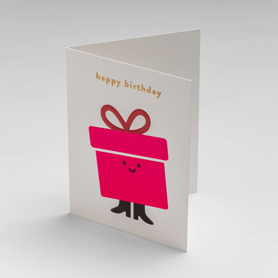 Happy Birthday Present - Pink