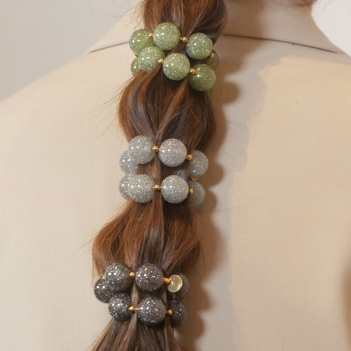 Round Bobble - Silver