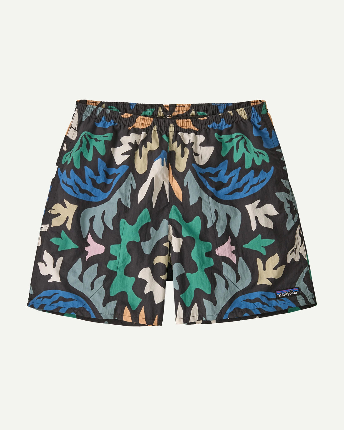 Baggies Shorts 5 In. - Kaleido: Black