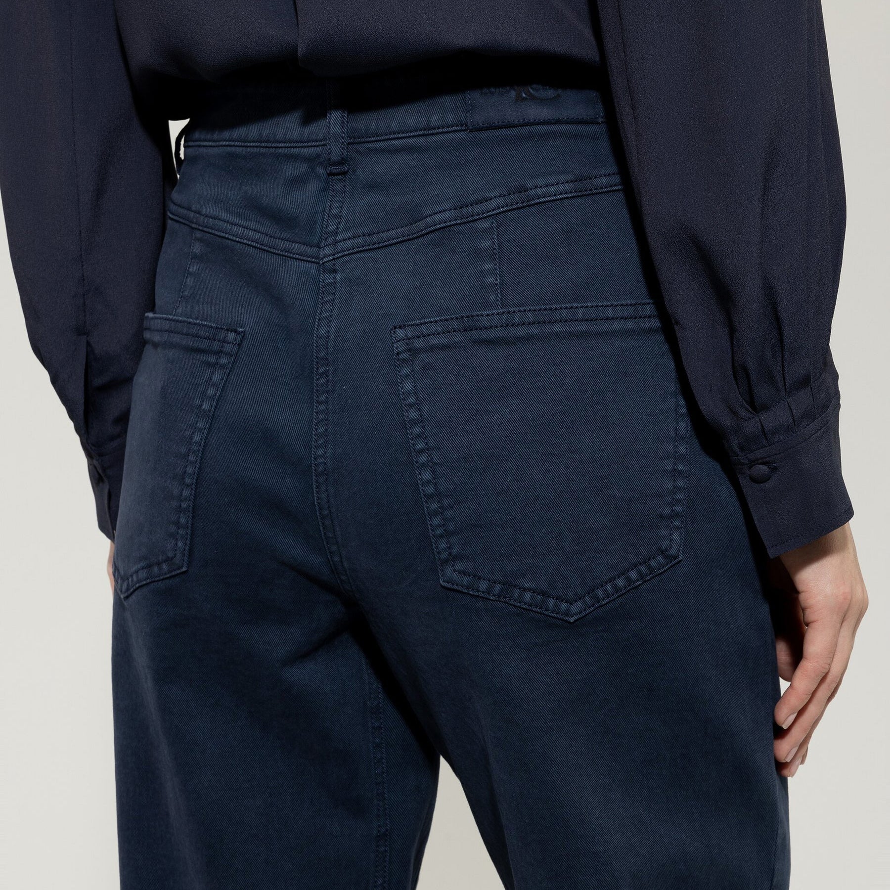 Barrel Leg Jean - Jeans Blue