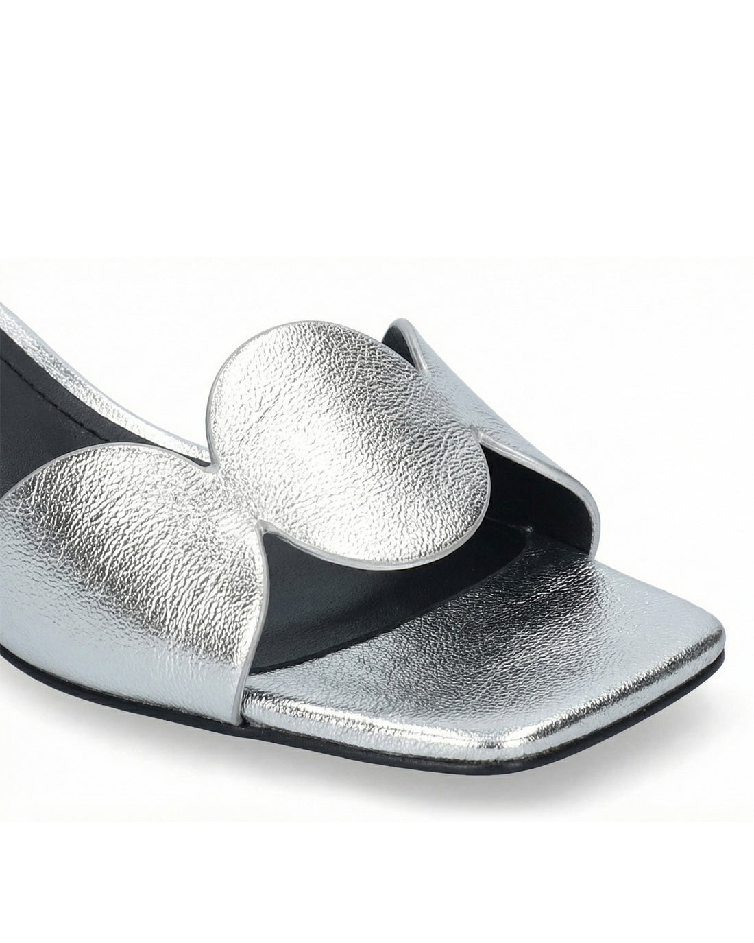 Circle Sandal - Platinum