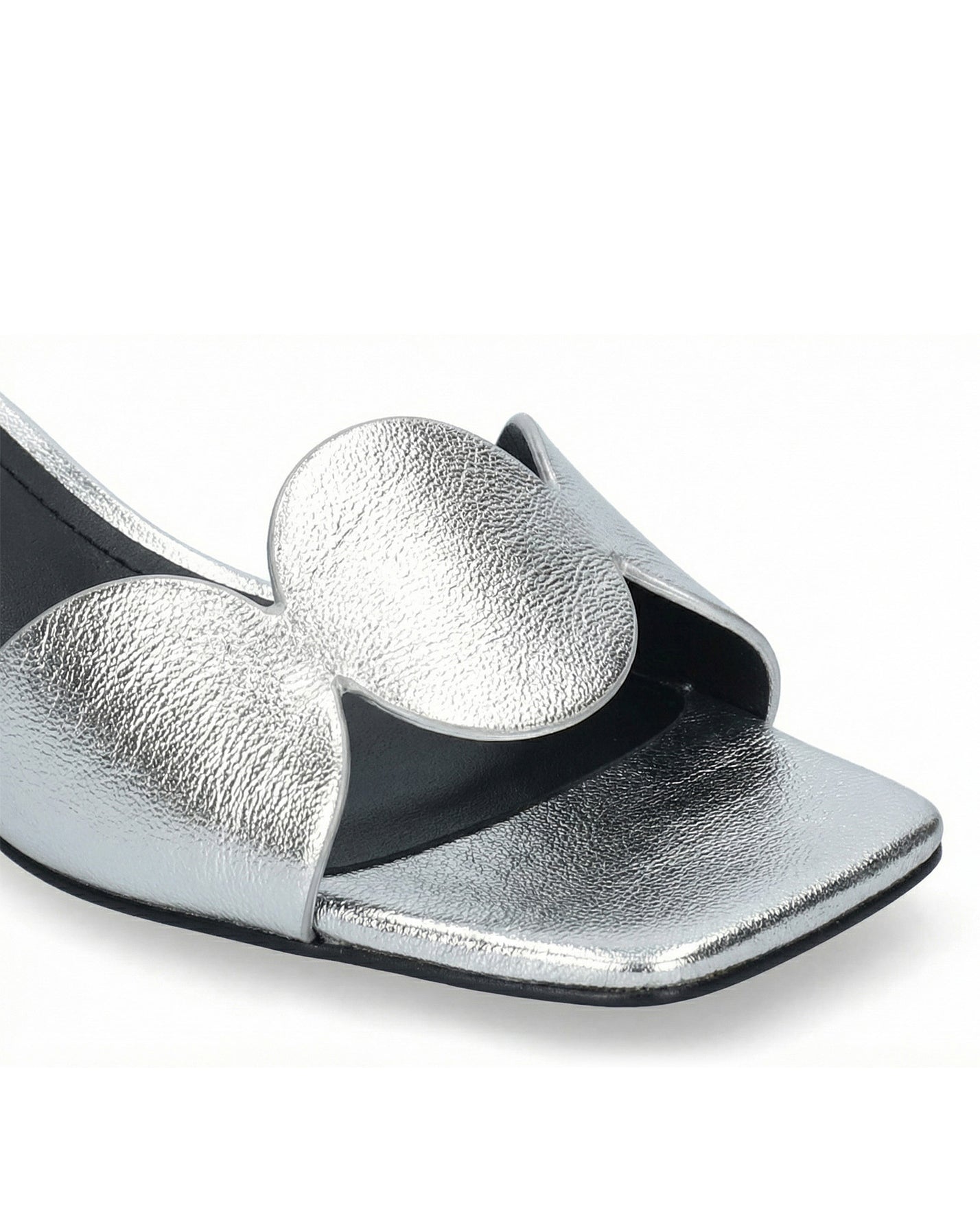 Circle Sandal - Platinum