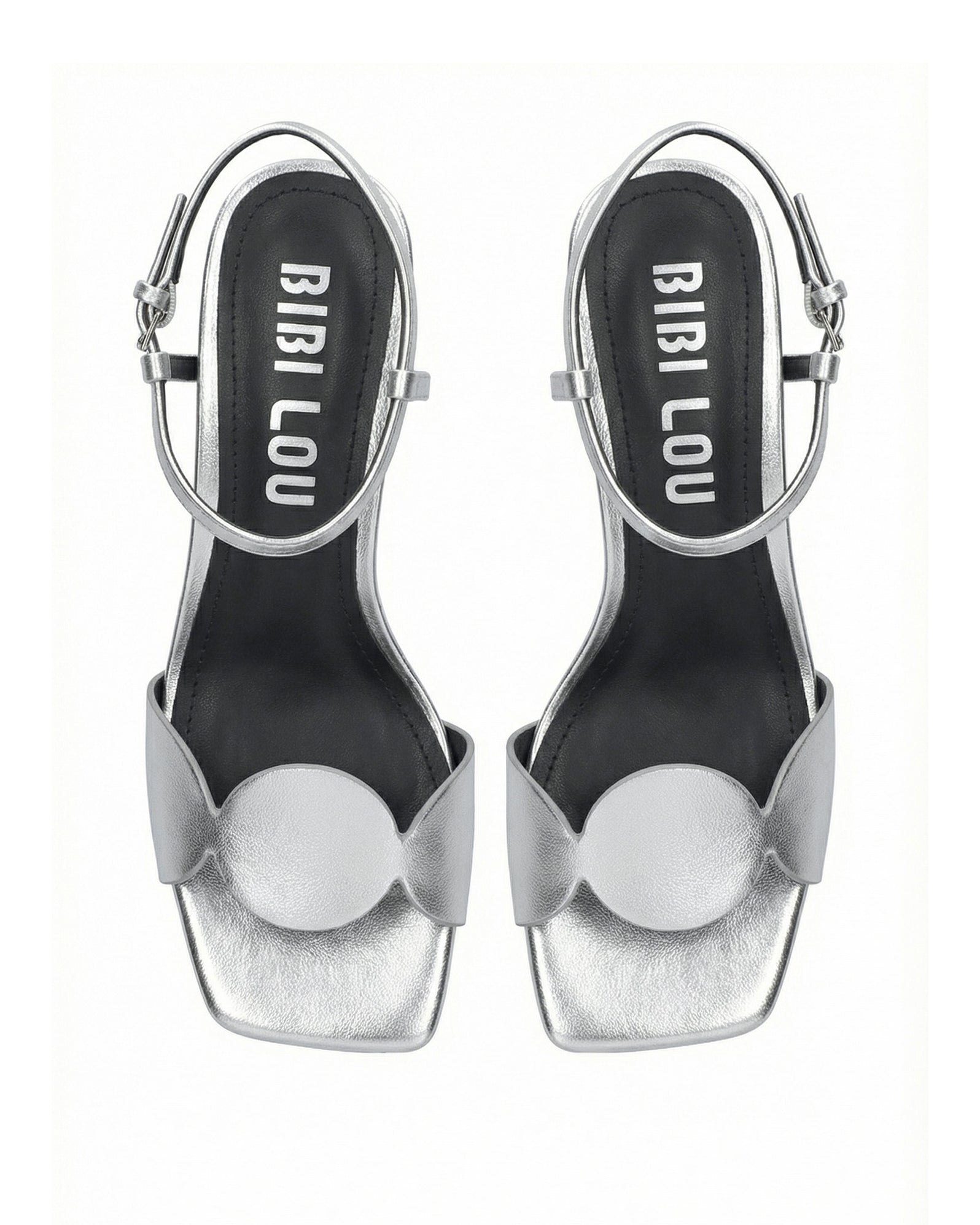 Circle Sandal - Platinum
