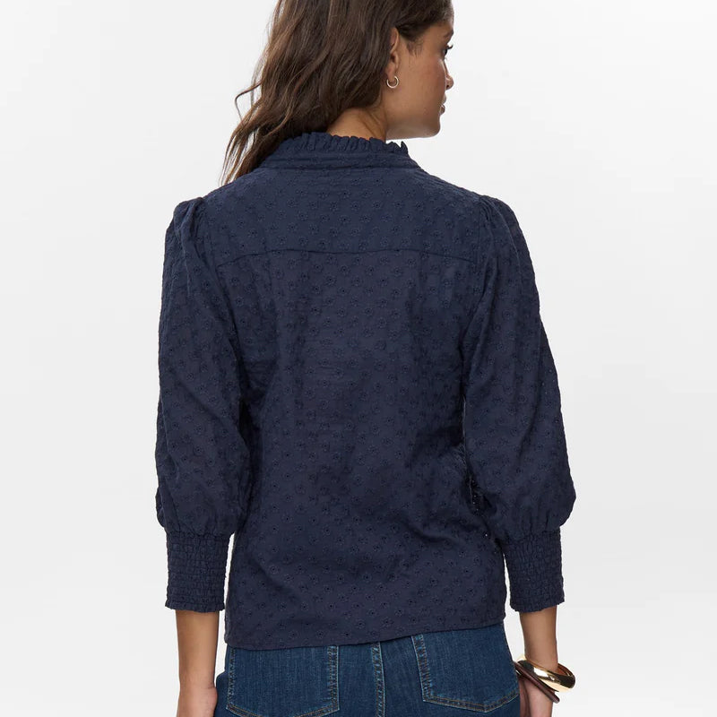 Nusalvie Shirt - Dark Sapphire