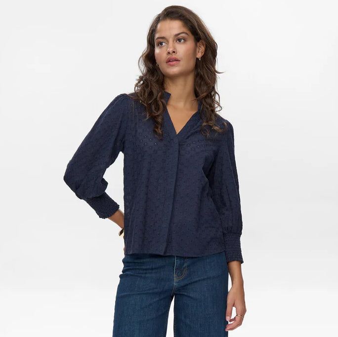 Nusalvie Shirt - Dark Sapphire