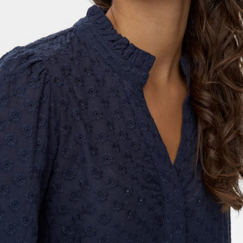Nusalvie Shirt - Dark Sapphire