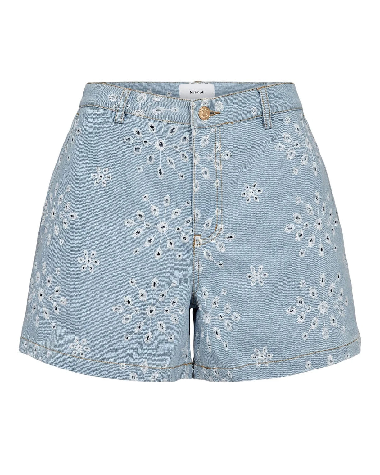 Nudelilah Shorts - Light Blue Denim