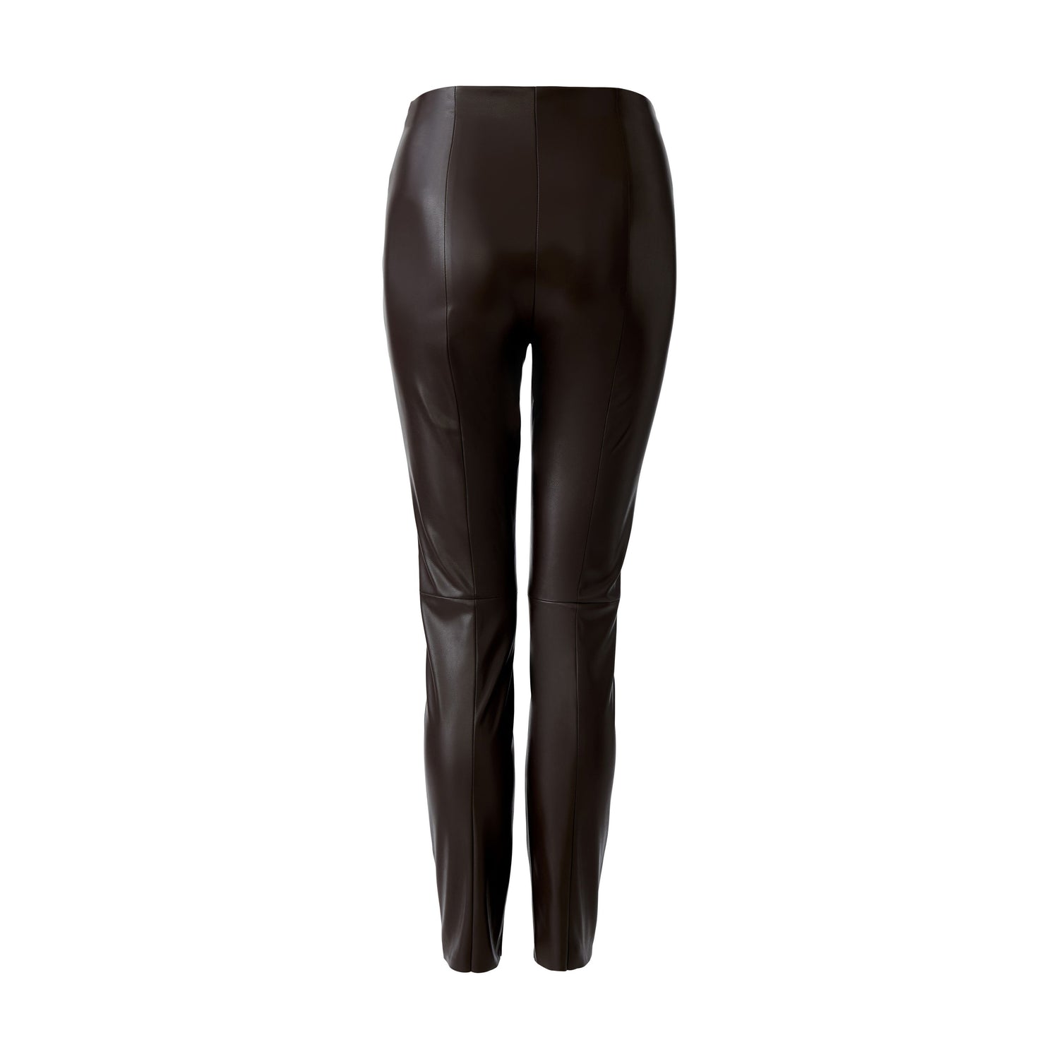 Pleather Legging - Dark Brown