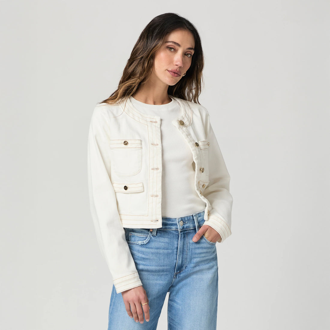 Kiya Jacket - Toasted Ecru