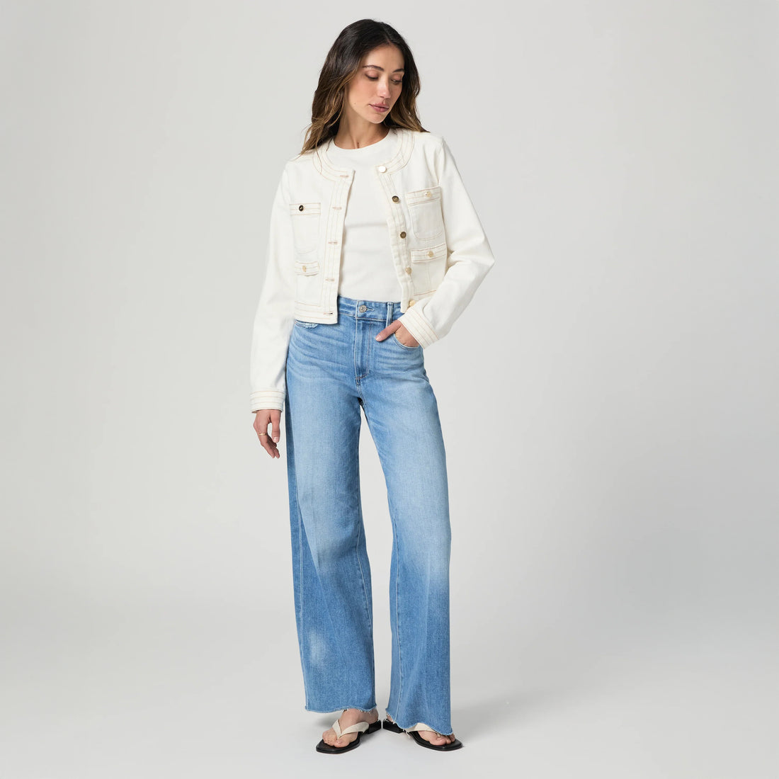 Kiya Jacket - Toasted Ecru