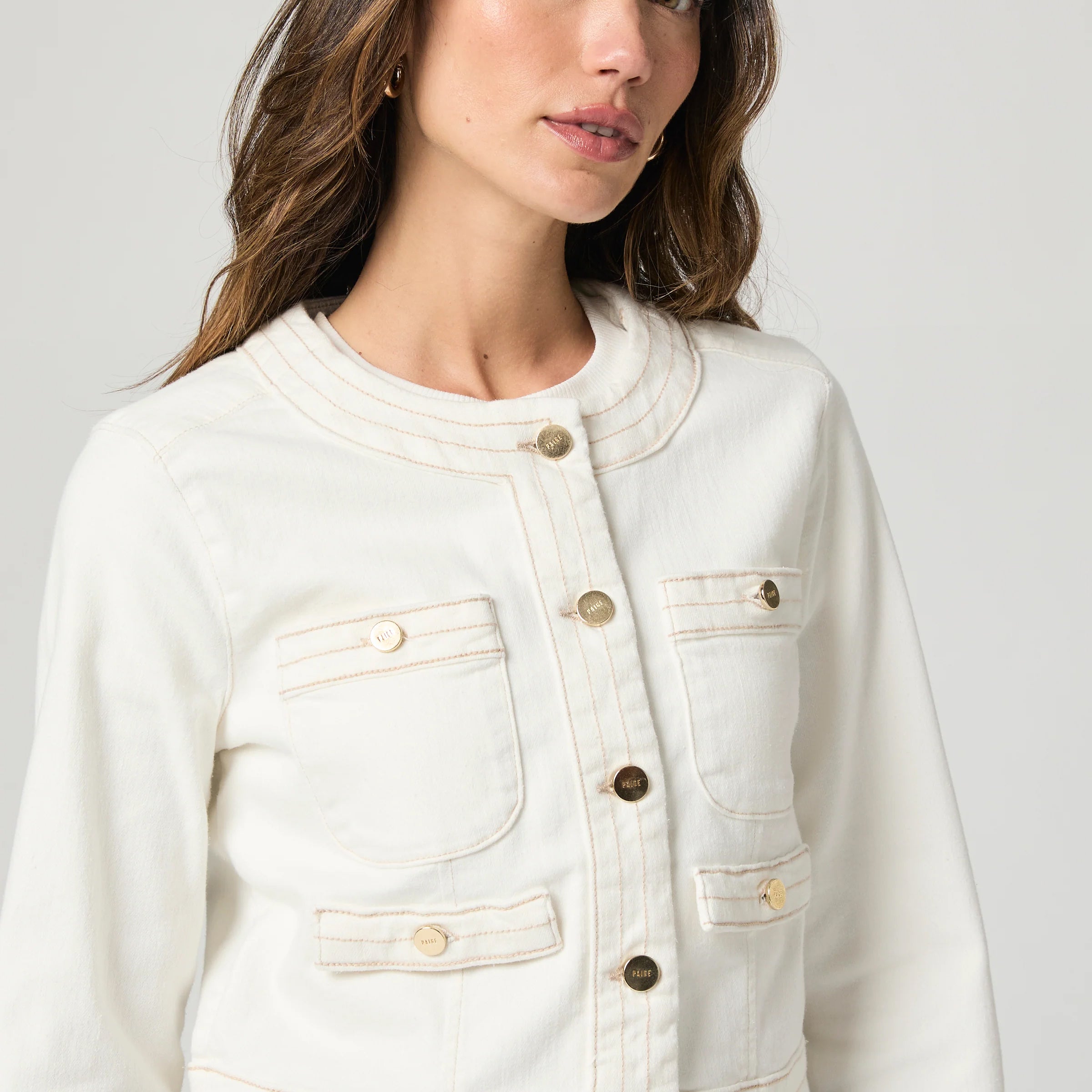 Kiya Jacket - Toasted Ecru