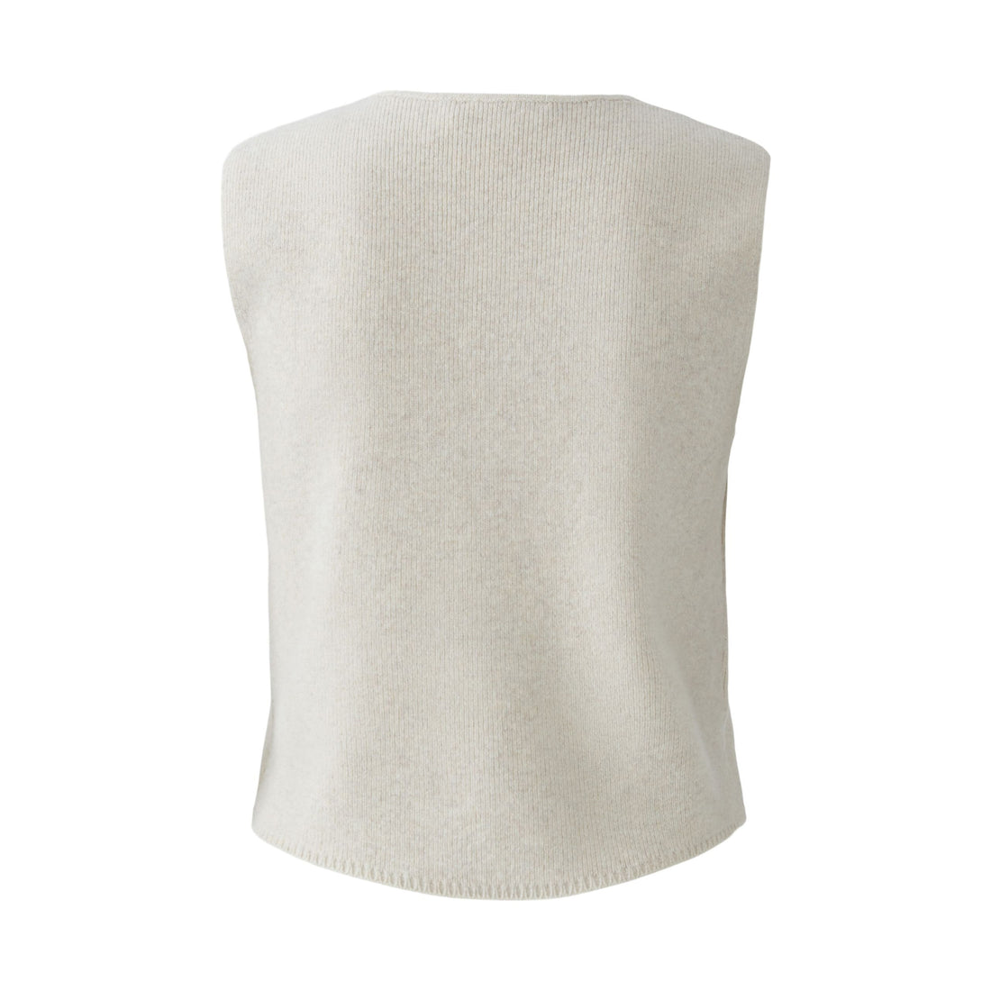 Knitted Waistcoat - Beige