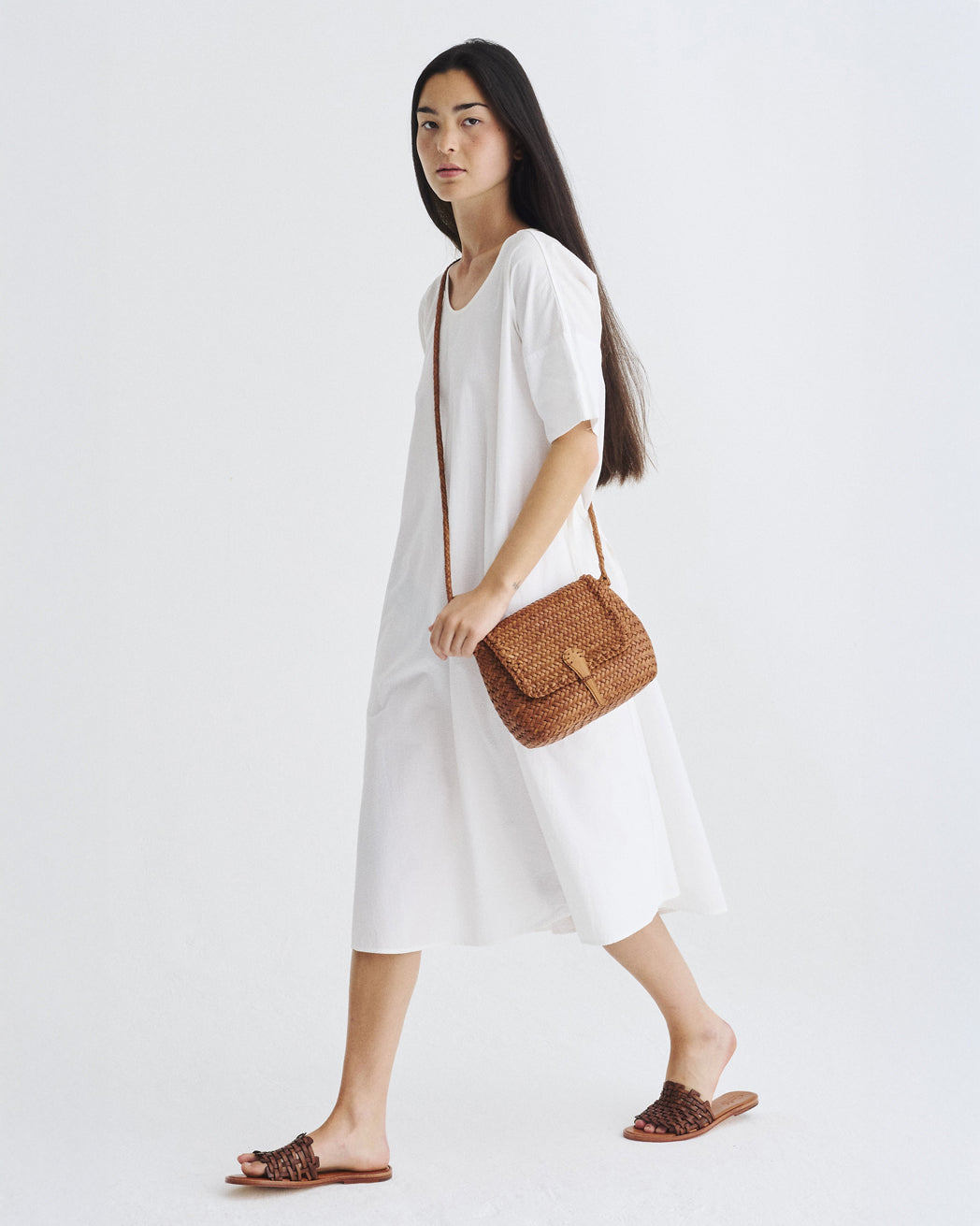 Medium City Bag - Tan