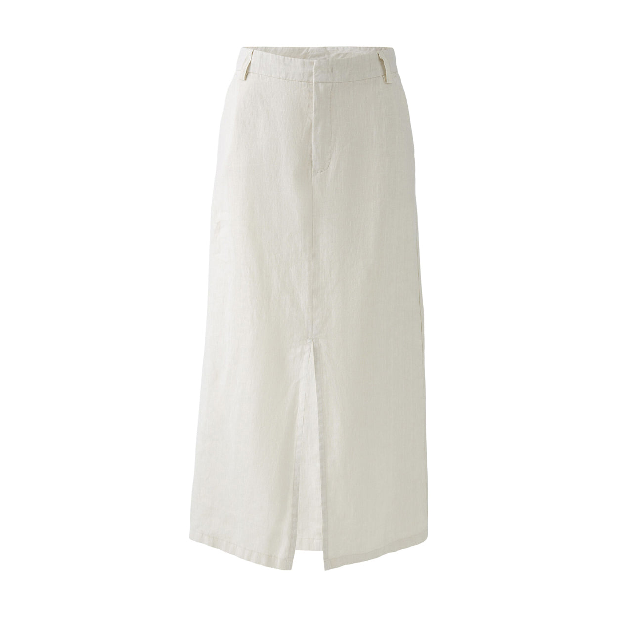 Linen Skirt - Biscuit
