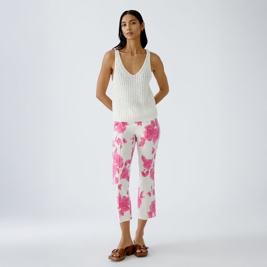 Knitted Vest - Cloud Dancer