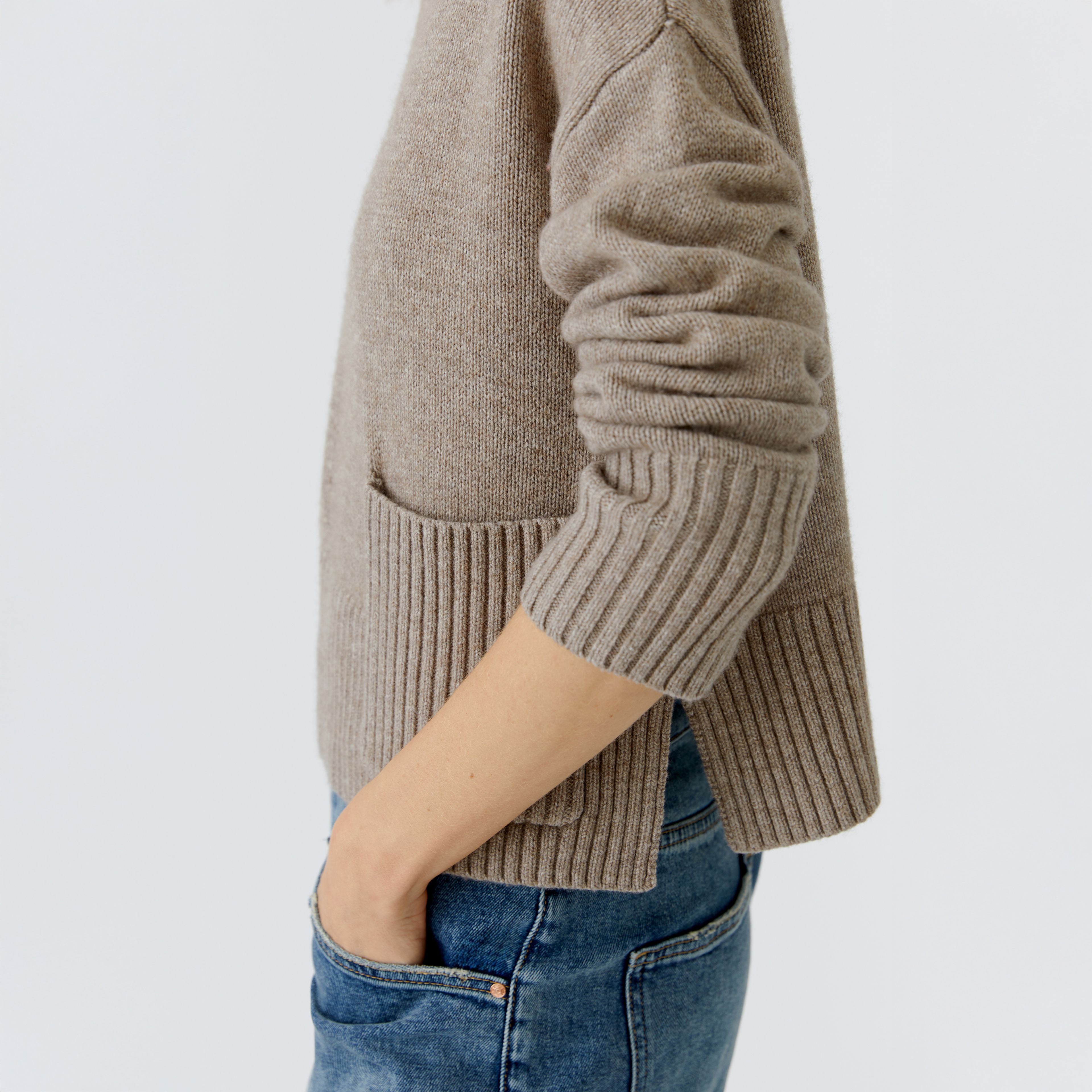 Pocket Jumper - Taupe
