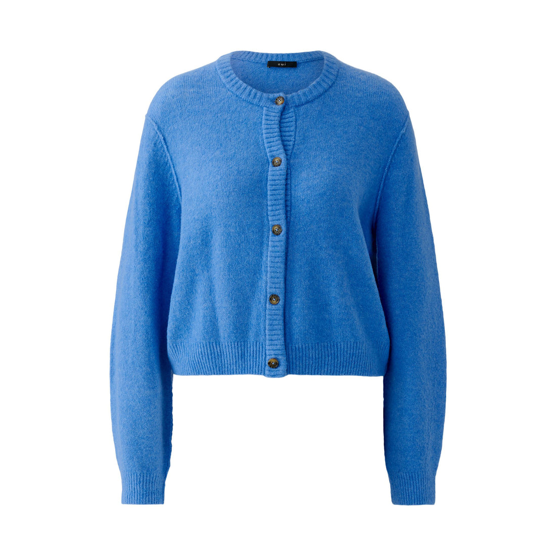 Button Through Cardi - Blue