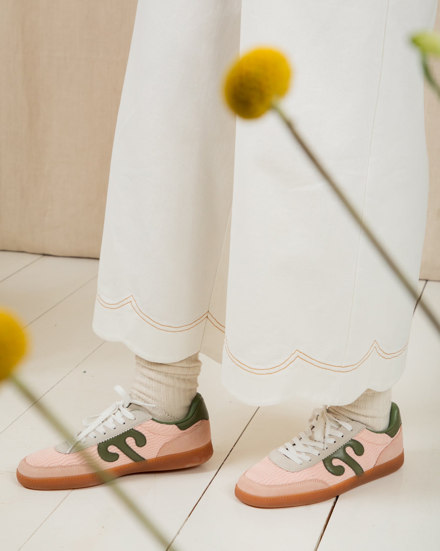Aide Trouser - Ecru