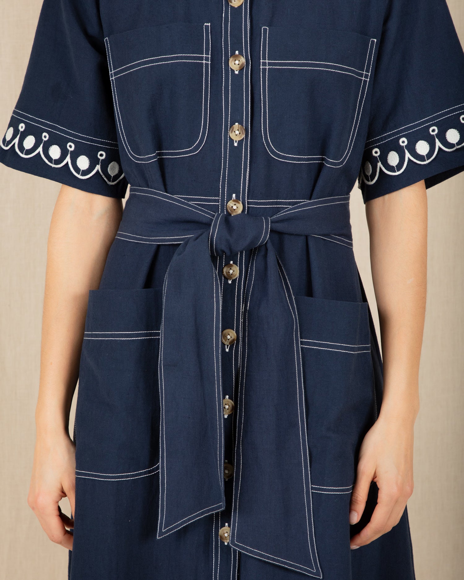 Andie Dress - Navy